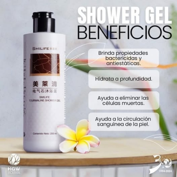 Imagen de gel de jabon de turmalina